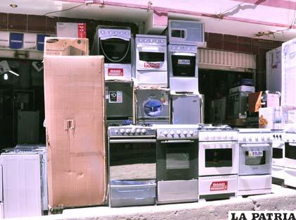 Lavadoras, refrigeradores entre otros electrodomésticos son los más cotizados