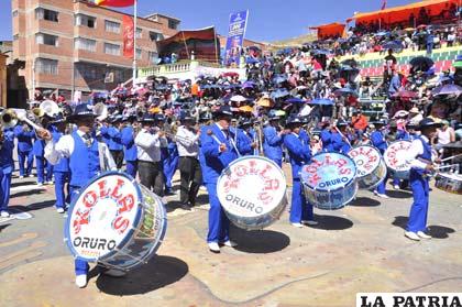 Bandas de Oruro reiteran su compromiso con el Carnaval de Oruro