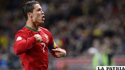 Cristiano Ronaldo, figura emblemática de la selección portuguesa