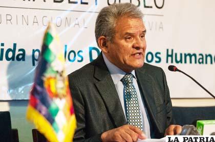 Para el Defensor del Pueblo declaraciones del senador Isaac Ávalos vulneran los derechos humanos