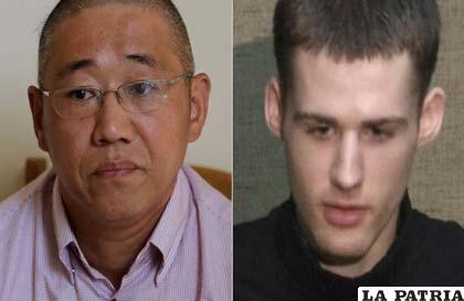 Kenneth Bae y Matthew Todd Miller, ciudadanos estadounidenses liberados por Corea del Norte