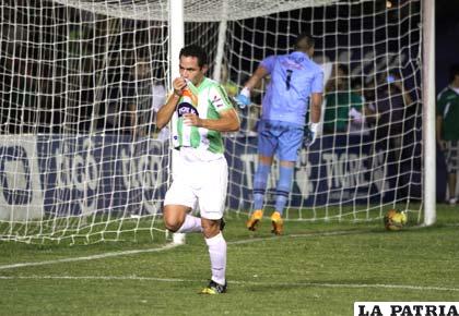 Gualberto Mojica anotó el único gol del partido
