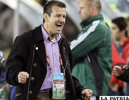 Dunga es el entrenador de la selección brasileña