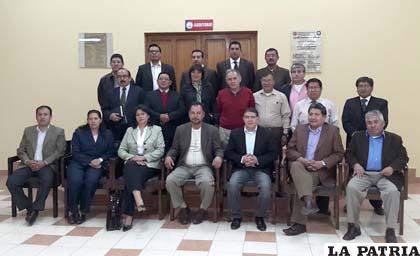 Los evaluadores permanecieron dos días en Oruro