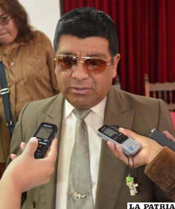 El presidente del TEDO, Benjamín Moya Uño