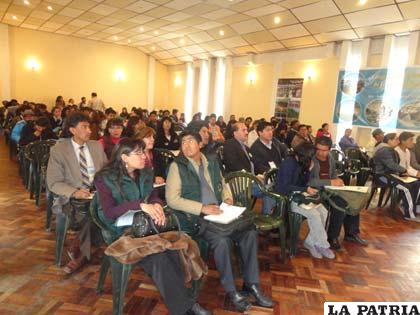 Asistentes al Congreso de Líderes Ambientales