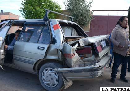 El conductor estaba ebrio y los daños que ocasionó son de magnitud