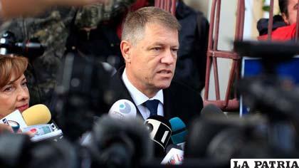 El nuevo presidente rumano Klaus Iohannis