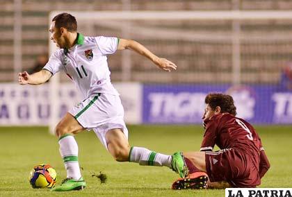 Damián Lizio anoche volvió a anotar con la casaca de la selección
