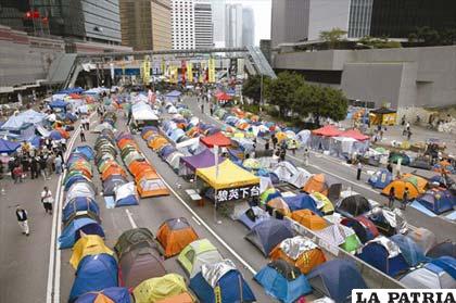 Los tribunales acaban con una parte de las protestas en Hong Kong