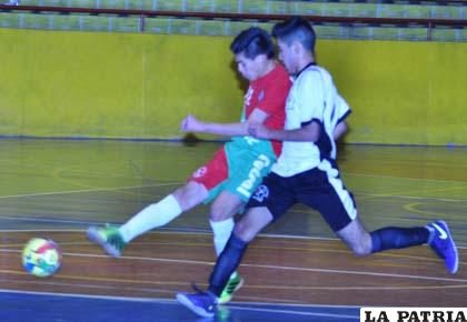 Del partido en el que La Paz venció a Cochabamba