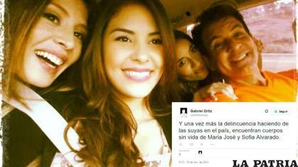 La Miss Honduras María José Alvarado fue hallada muerta junto a su hermana