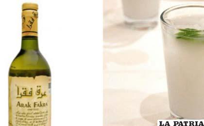 Arak Fraka, un destilado producido en países como Líbano, Siria, Jordania, Israel e Iraq