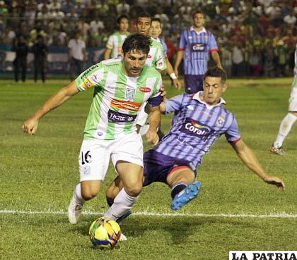 En la ida venció Oriente Petrolero 2-0 el 31/08/2014