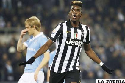 Paul Pogba hizo dos goles para la victoria de Juventus