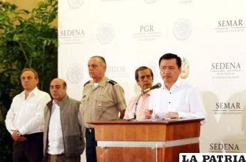 El gobierno mexicano no saldrá de Guerrero hasta lograr la paz y la tranquilidad