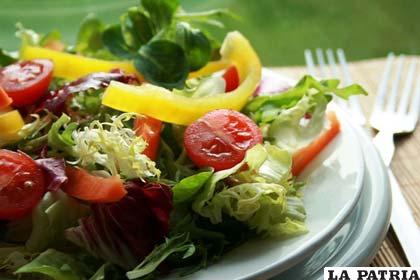 La dieta más efectiva es la que lleva alimentos frescos