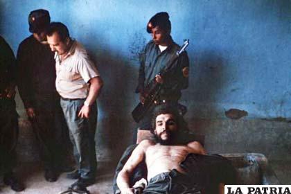 El Che Guevara cuando fue capturado