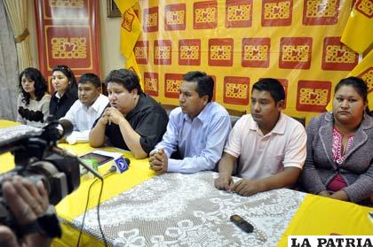 Fundadores de “Oruro Somos Todos” pidieron unidad a la oposición para las subnacionales
