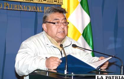 Viceministro de Coordinación Gubernamental, Rodolfo Illanes