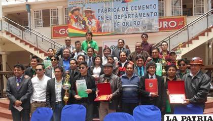 Los ganadores del torneo de Abaiem 