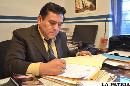 El fiscal de materia, Aldo Morales