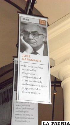 Imagen de José Saramago, Museo Nobel