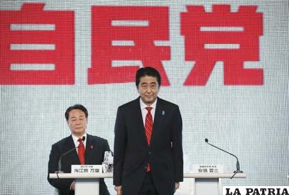 El primer ministro nipón, Shinzo Abe