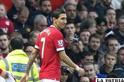 Ángel Di María, jugador del Manchester United