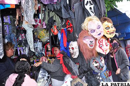 Máscaras y disfraces para Halloween