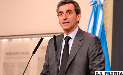 El ministro de Interior argentino, Florencio Randazzo