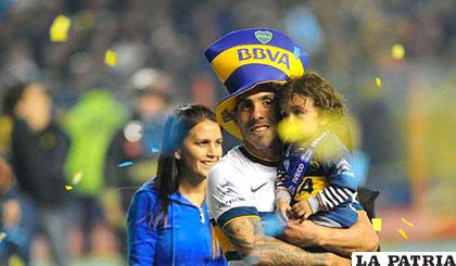 Tévez volvió a Boca y se consagró campeón /ole.com