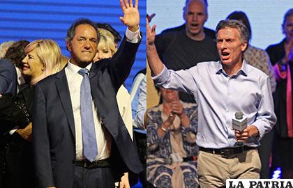 Scioli y Macri irán a balotaje en noviembre