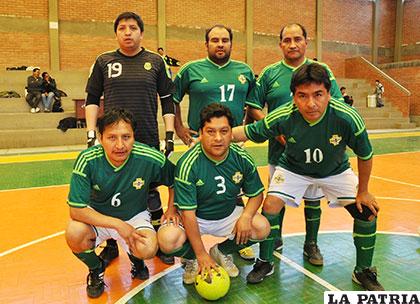 Jugadores del equipo de Contadores 
