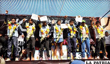 Los atletas de Oruro, habitualmente están en el podio en las competencias pedestres 10K