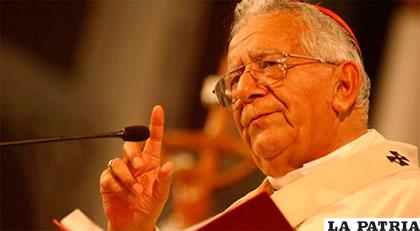 Cardenal Julio Terrazas /ELSOL.COM.BO