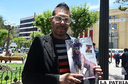 Iván Meneses presentó la nueva 
edición de su revista