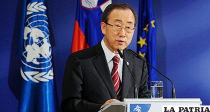 El secretario general de las Naciones Unidas, Ban Ki-moon /hoyvenezuela.info