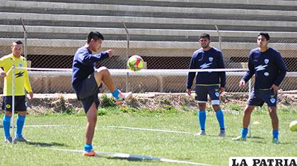 Los jugadores del equipo 