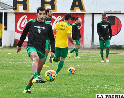 Diego Bejarano se brinda al máximo en los entrenamientos /APG