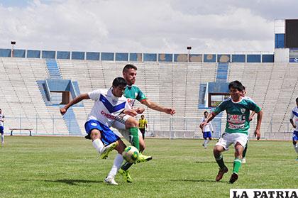La acción del cotejo en el cual venció San José