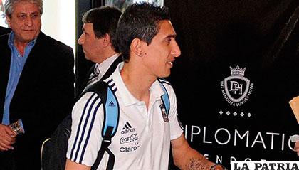 Di María se sumó al trabajo de la selección argentina /avozdelinterior.com