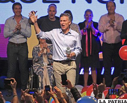Mauricio Macri, favorito en las encuestas para la Presidencia de Argentina /surenio.com.ar