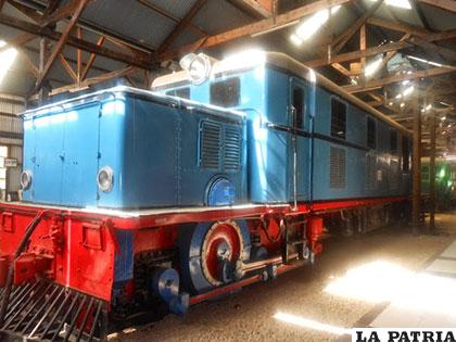 Museo ferroviario en Machacamarca