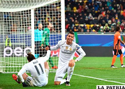 Cristiano Ronaldo anotó dos goles para Real Madrid que ganó a Shakhtar (3-4)