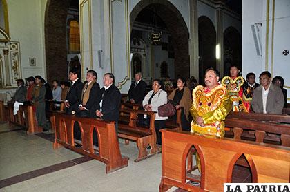 Sus miembros participaron de una celebración eucarística en el Santuario de la Virgen del Socavón