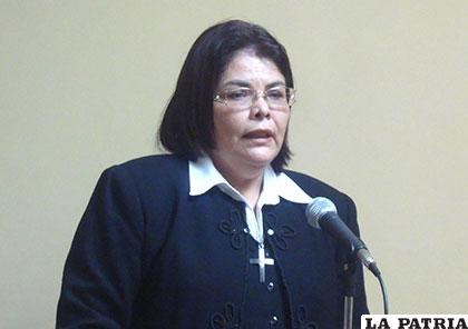Carmen Sandoval asumió funciones en suplencia del magistrado Ruddy Flores /wordpress.com