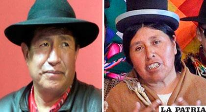 Felipa Huanca, interpuso una acusación por 