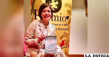 La boliviana, Magela Baudoin gana el Premio Hispanoamericano de Cuento Gabriel García Márquez