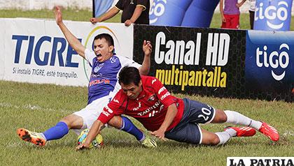 En el partido de ida empataron 1-1 en Warnes el 09/09/2015 /APG